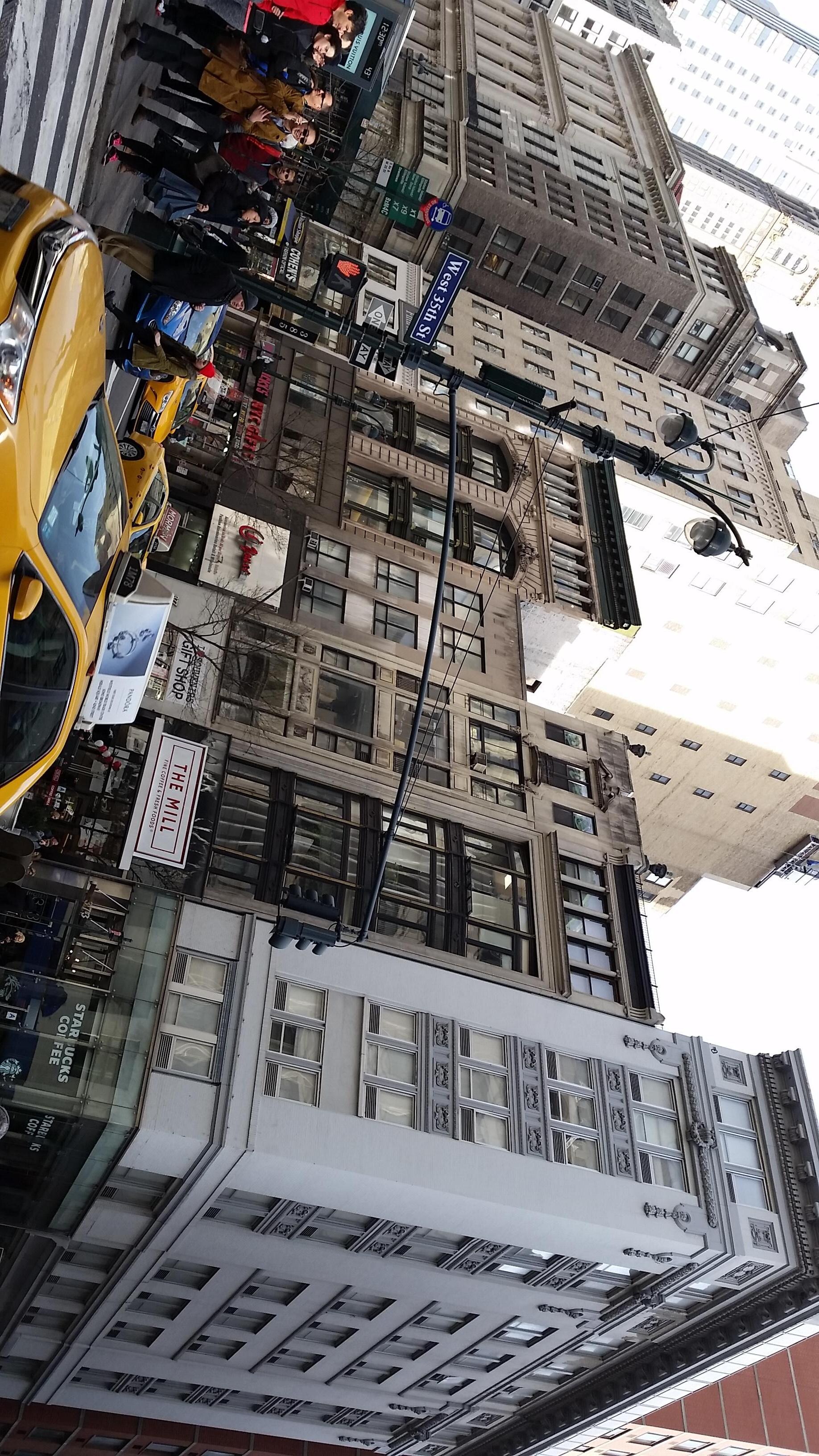 Modern hotel along 5th Ave.