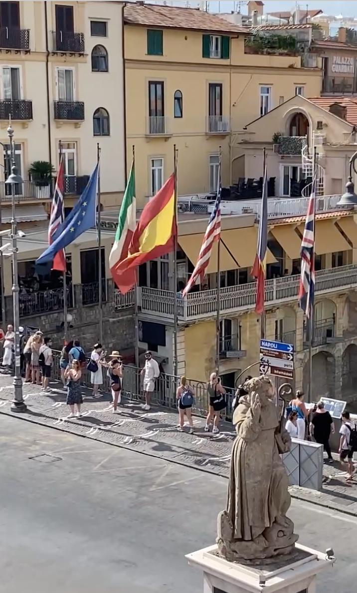 View from balcony