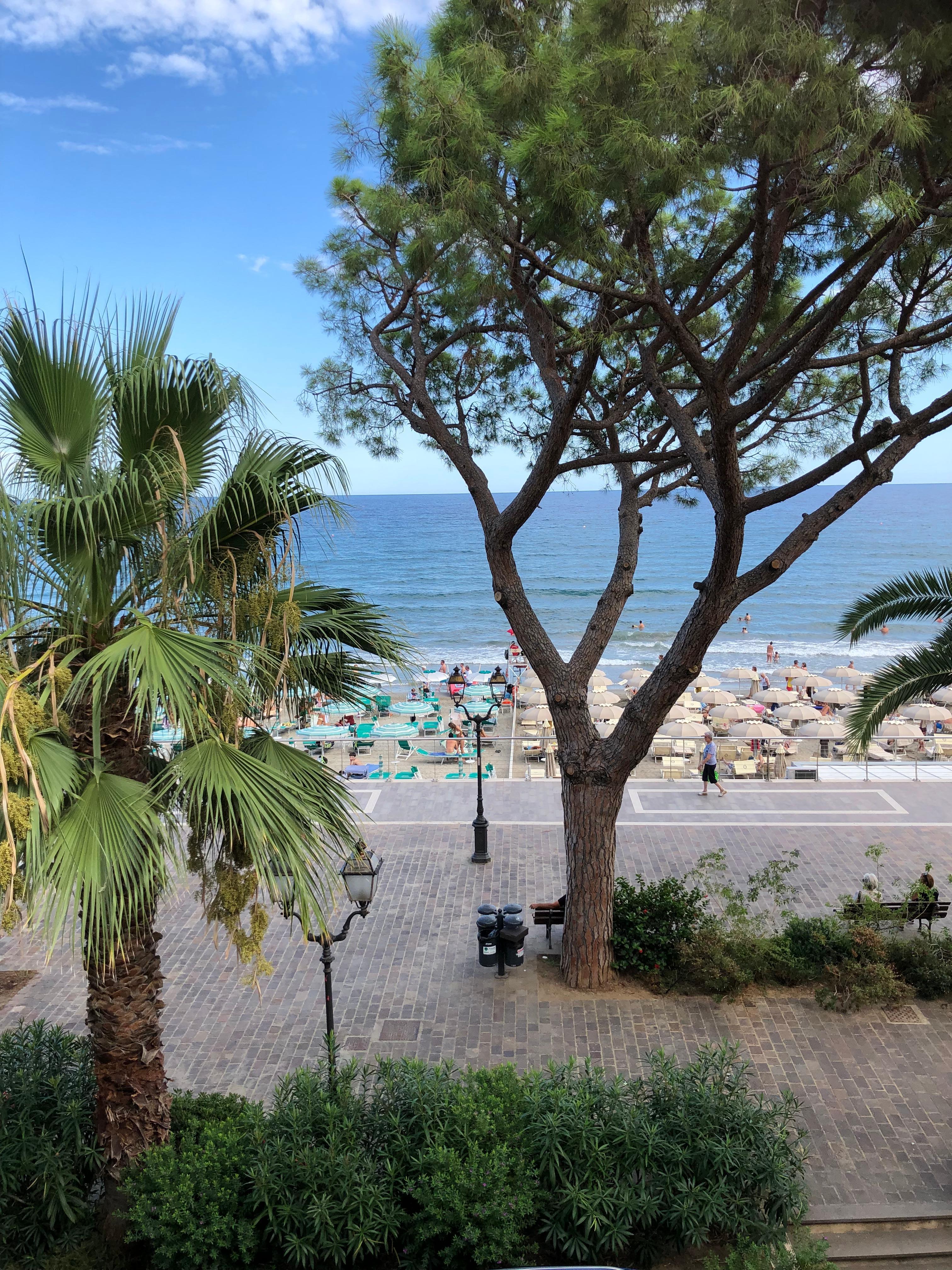 Vue depuis le balcon de la chambre 