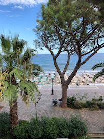 Vue depuis le balcon de la chambre