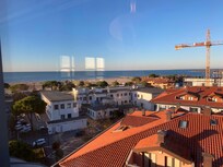 View from hotel rooftop restaurant