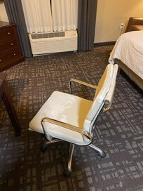 Desk chair has been through hell and back