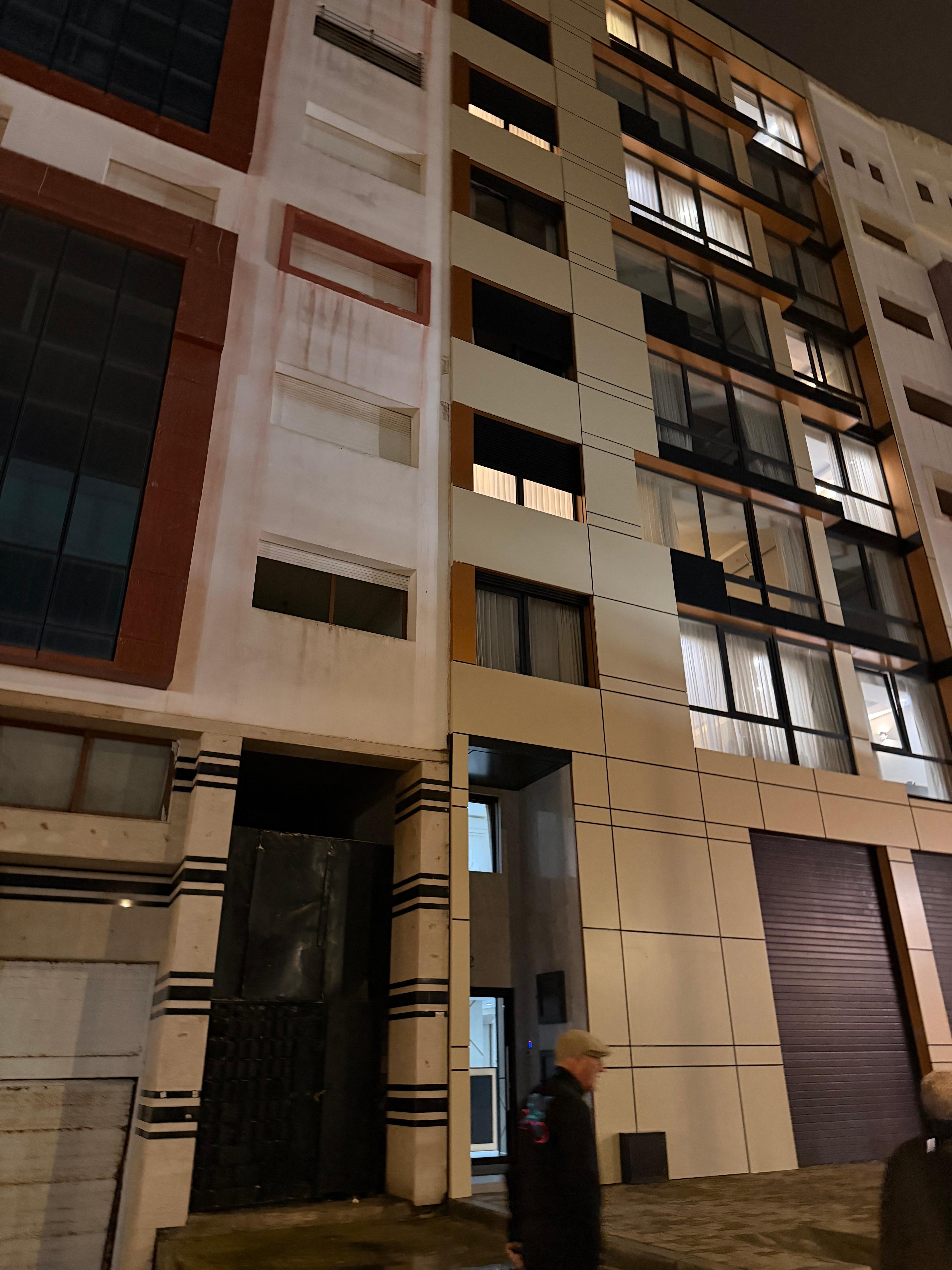 It was not easy to identify the hotel since there is no sign outside, and the building itself does not inspire a lot of confidence from the outside.