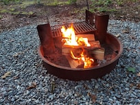 Safe fire pit