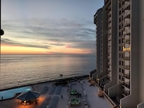 Sunset view from condo