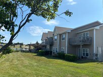 Front of Inn, overlooking the bay