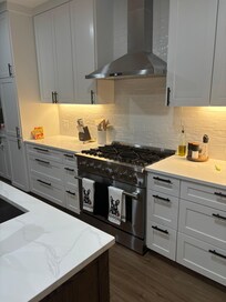 Just a small glimpse of the kitchen—had to know what I want my future stove set up to be