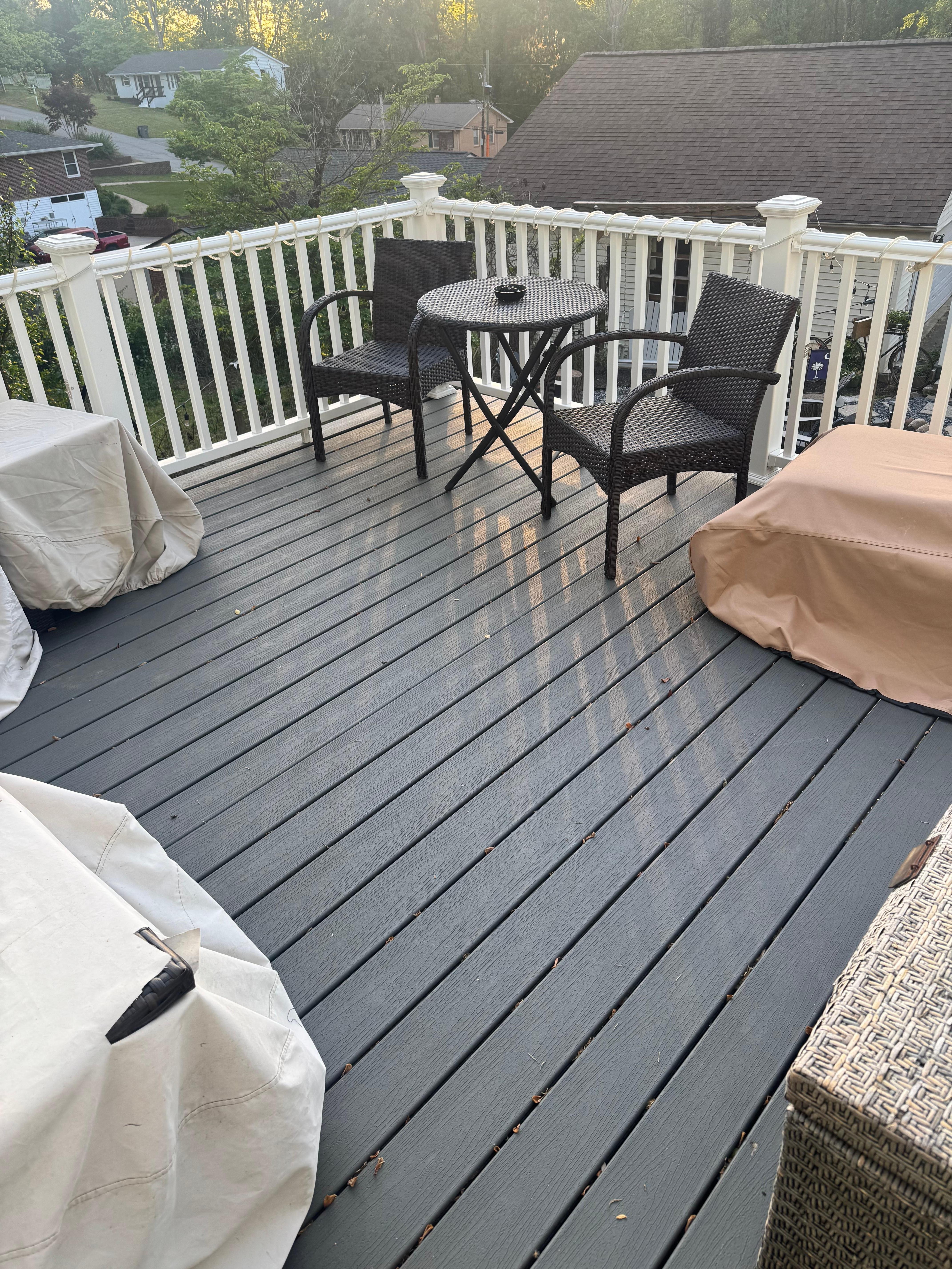 Upstairs Balcony