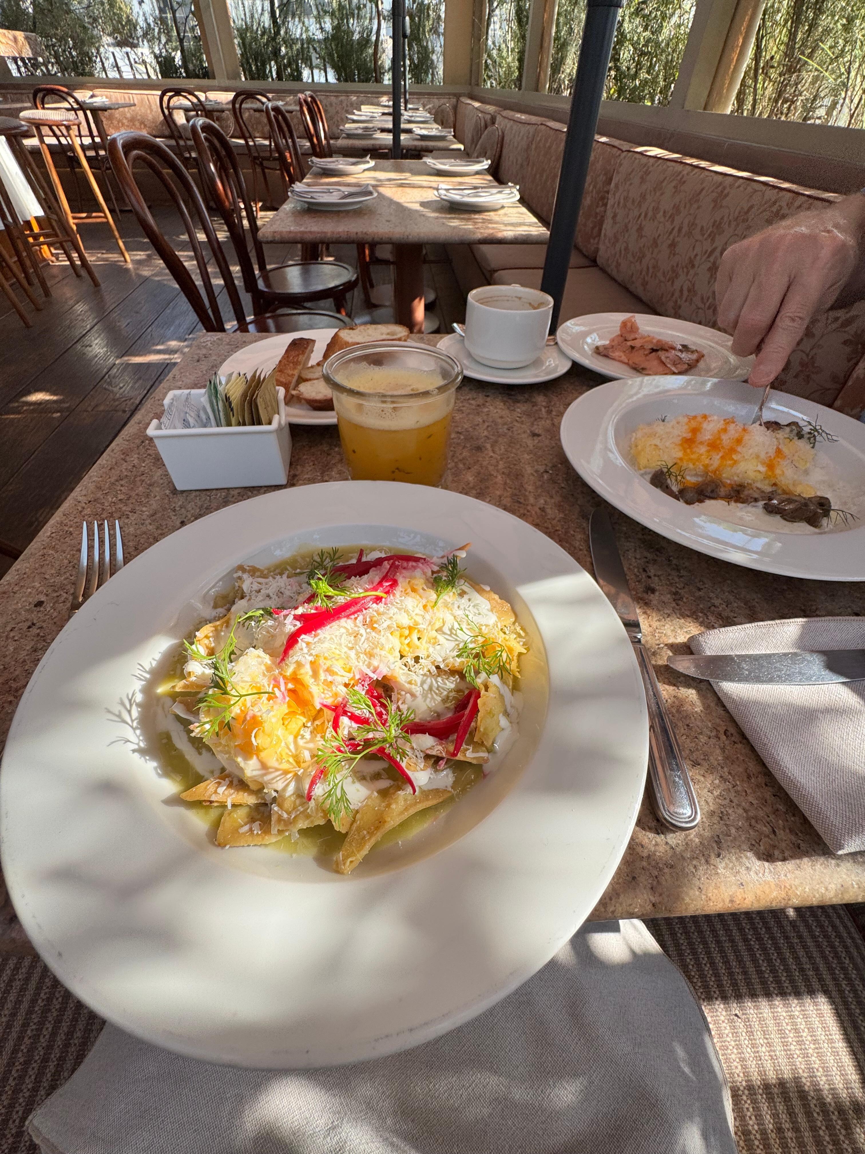 Breakfast at Margot’s Terrace