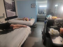 Looks nice in hotel app photos but not professional grade when you get there