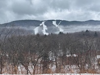 Nice winter view from other outside patio