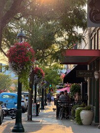Downtown CDA along Sherman Way