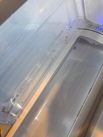 This was the refrigerator had bugs in it. He stats “they have a professional cleaning service.”