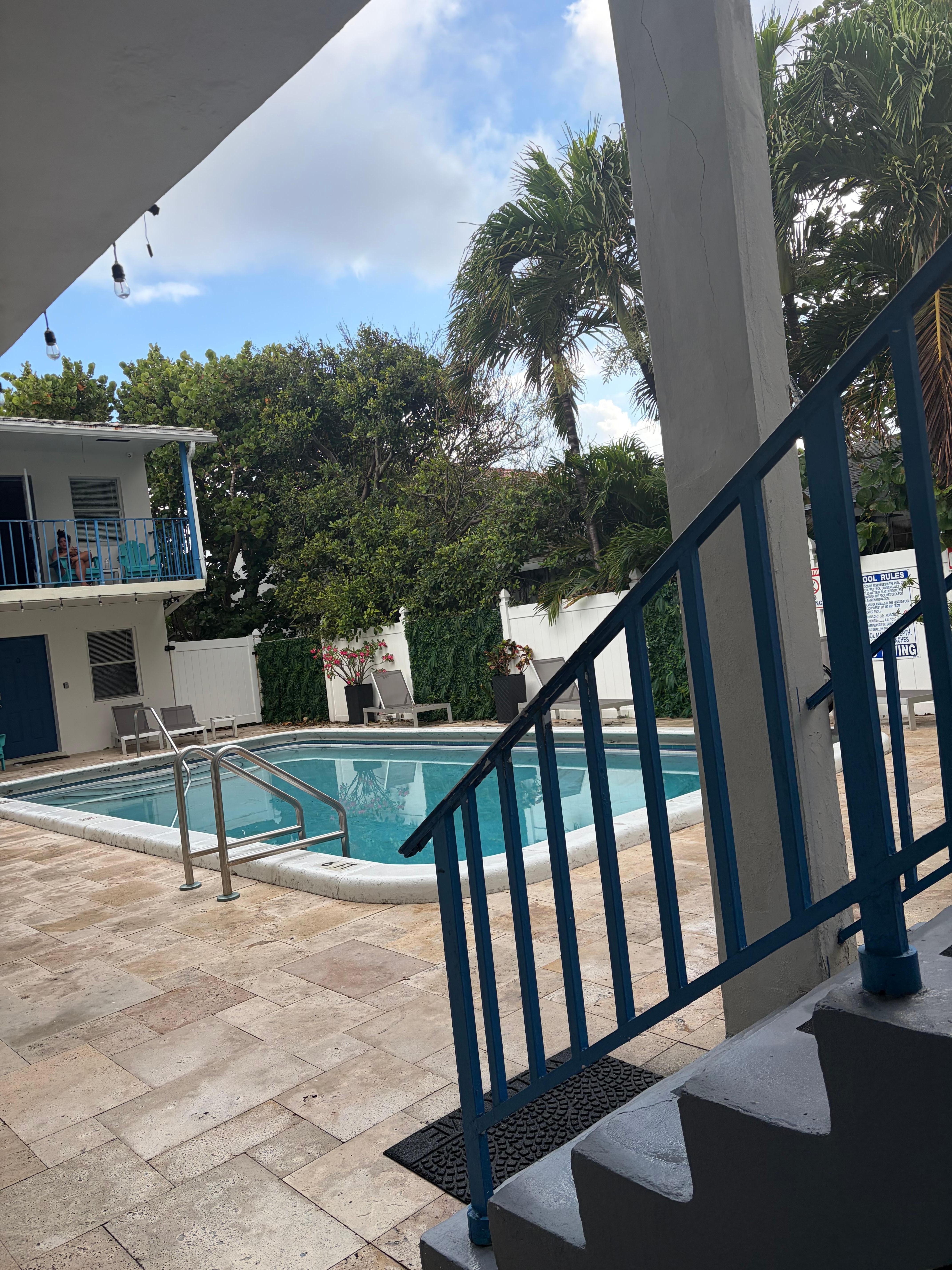Pool area