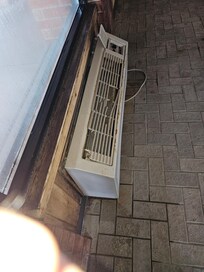 The heaters were not working, falling apart and plugged in is that poor room was so cold? There was ice on the inside windows. The windowsills are rotted. The water was 80 something they said. But the room was so cold. There were 2 towels in the hole