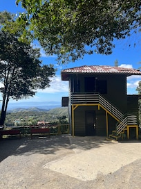 Ours was thee top floor.