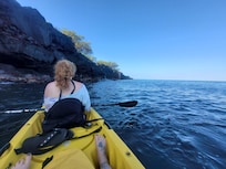 15 min travel time to kayaking tour