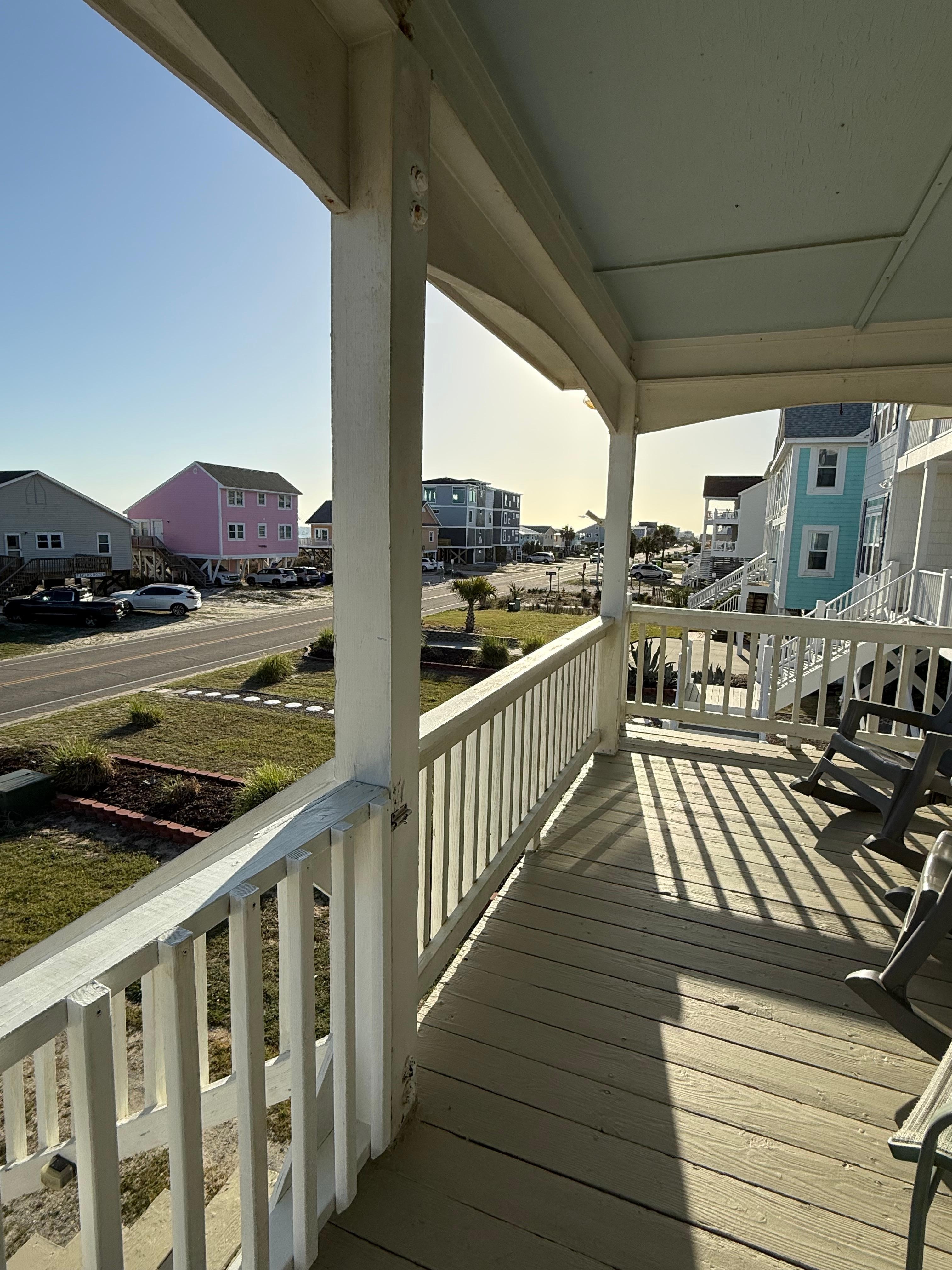 Morning on the balcony
