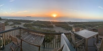 Sunrise from the deck