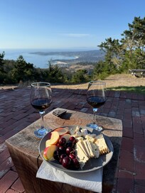 View from outdoor patio.