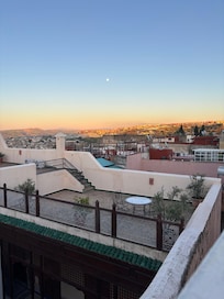 View from the terrace.