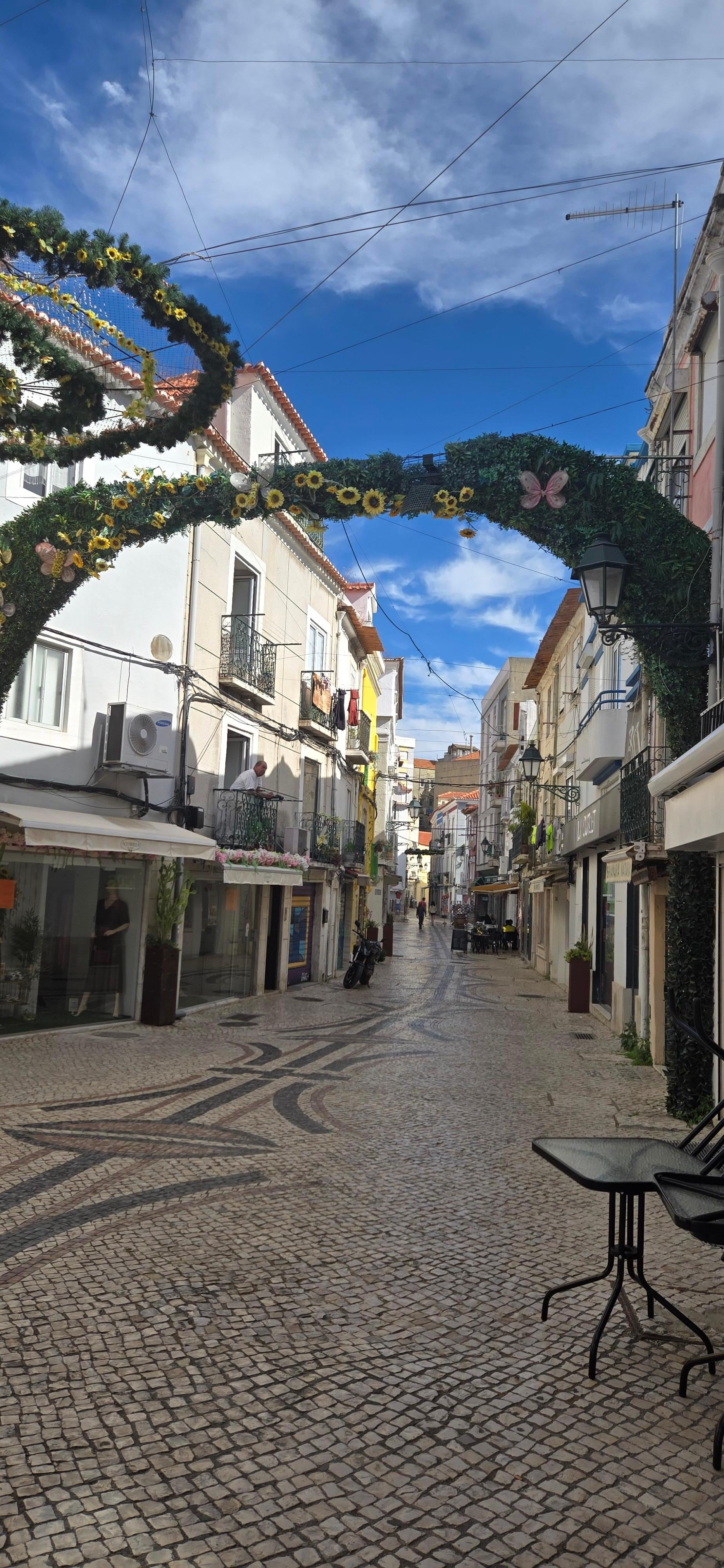 One of the intersections near the flat.