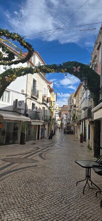 One of the intersections near the flat.