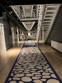 The hall area - you can tell it’s been a prison.