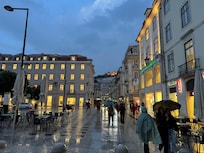 The Boulevard across from the hotel.