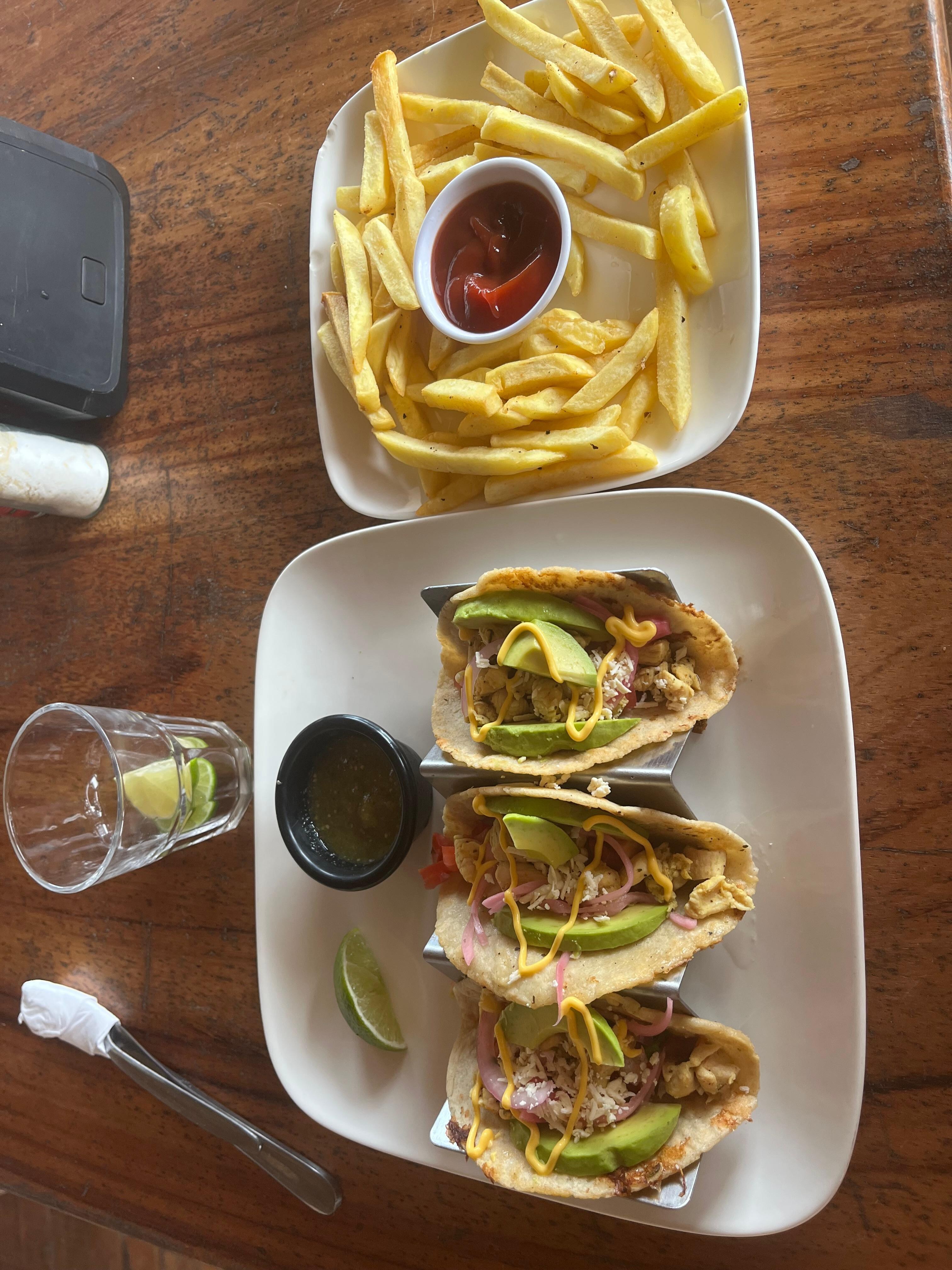 Restaurant food