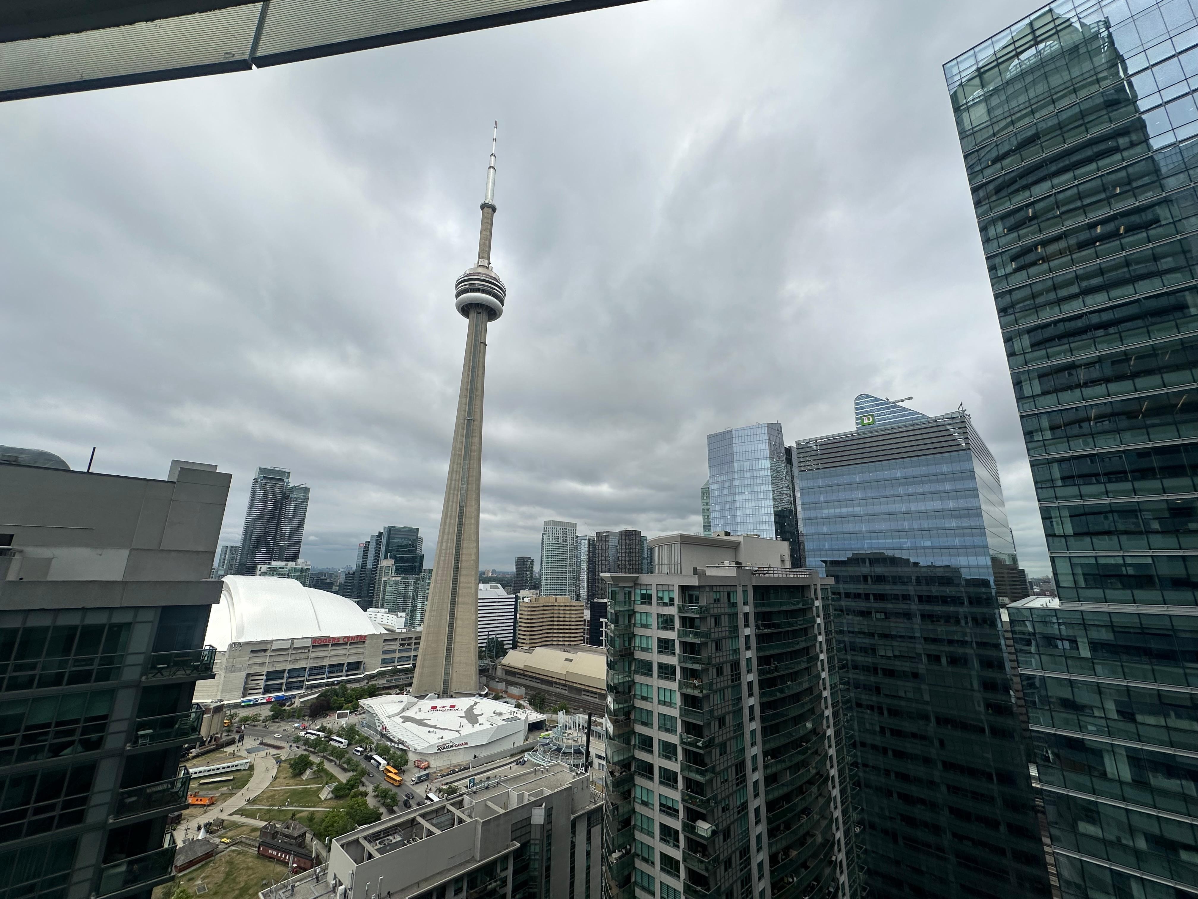 CN tower view