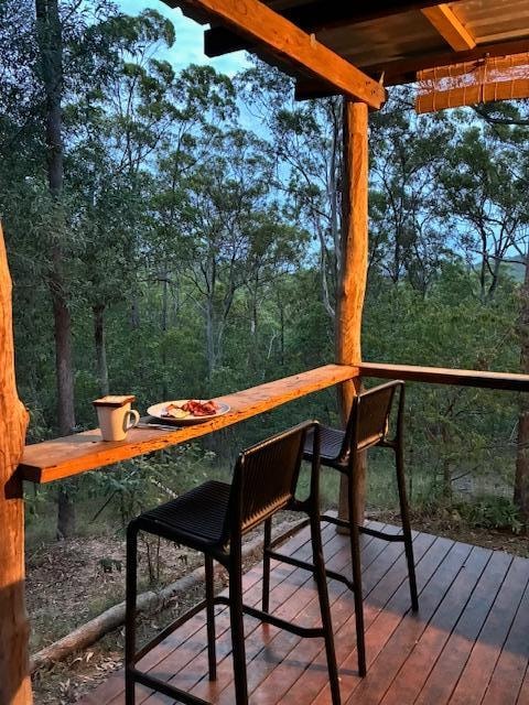 Dine with a relaxing view of nature