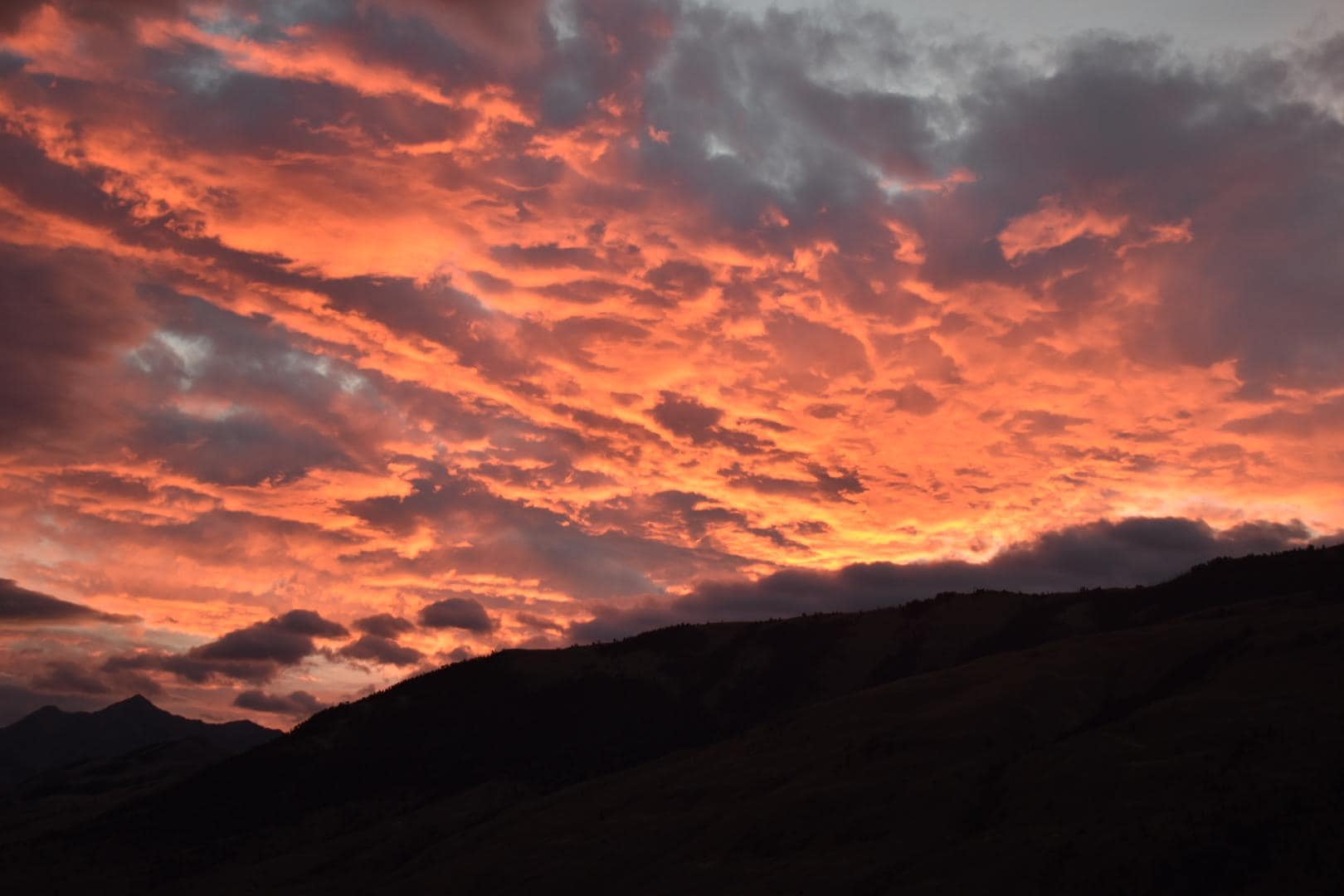 Sunrise from the deck