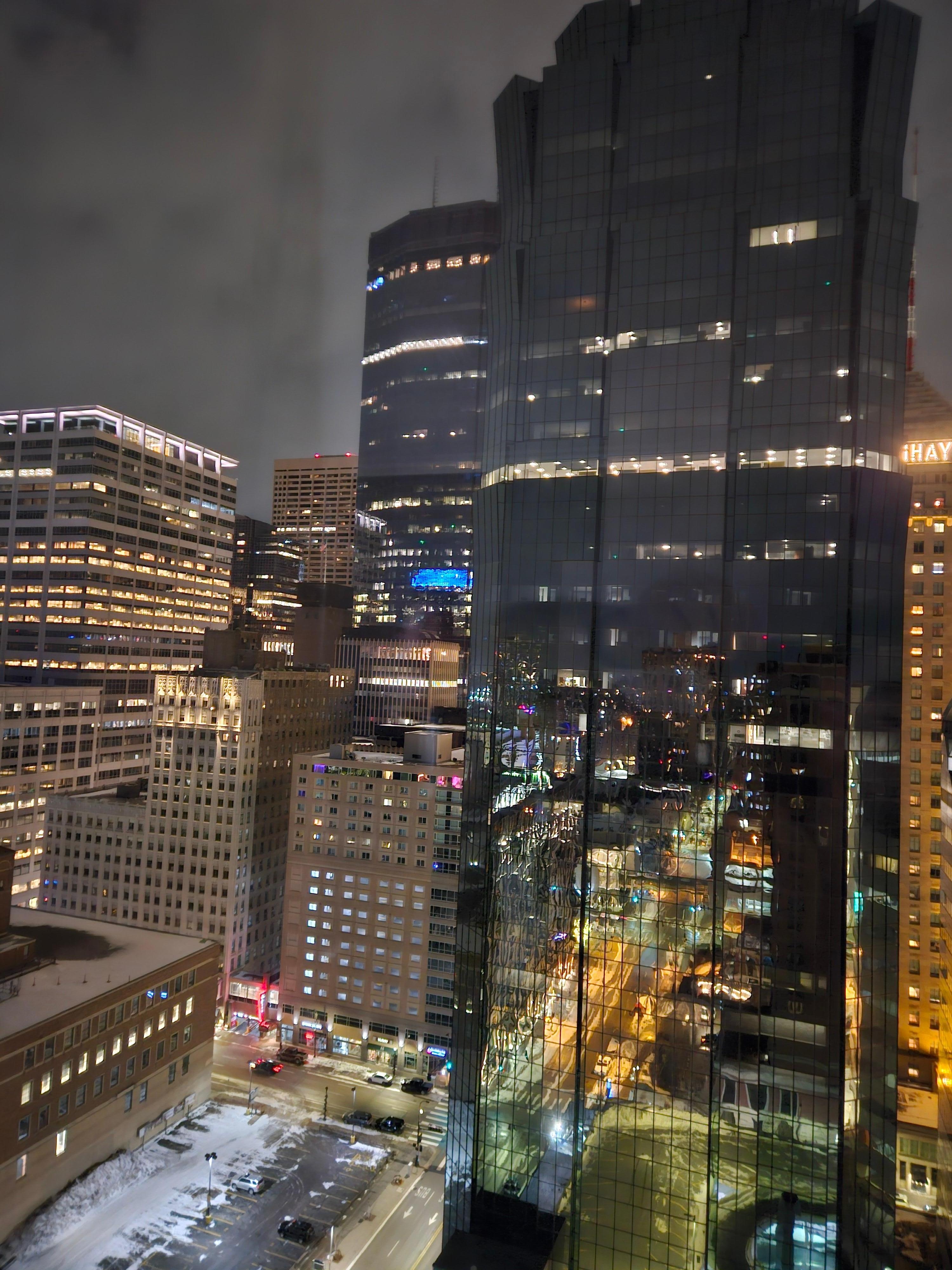 Beautiful city view from room!