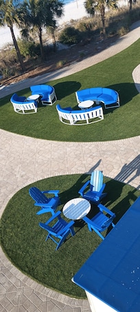 Outside seating area