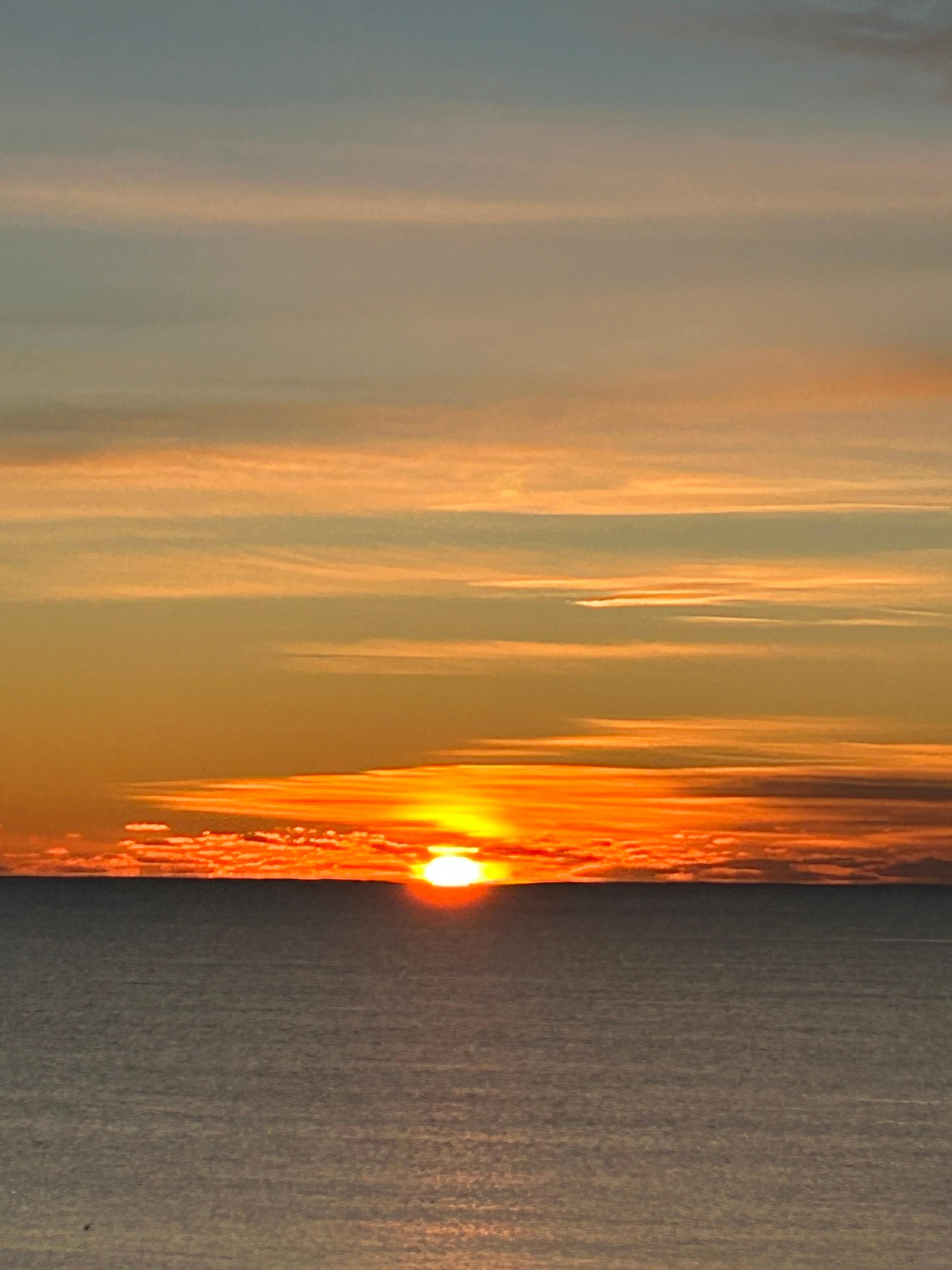 Took this picture from the deck. 