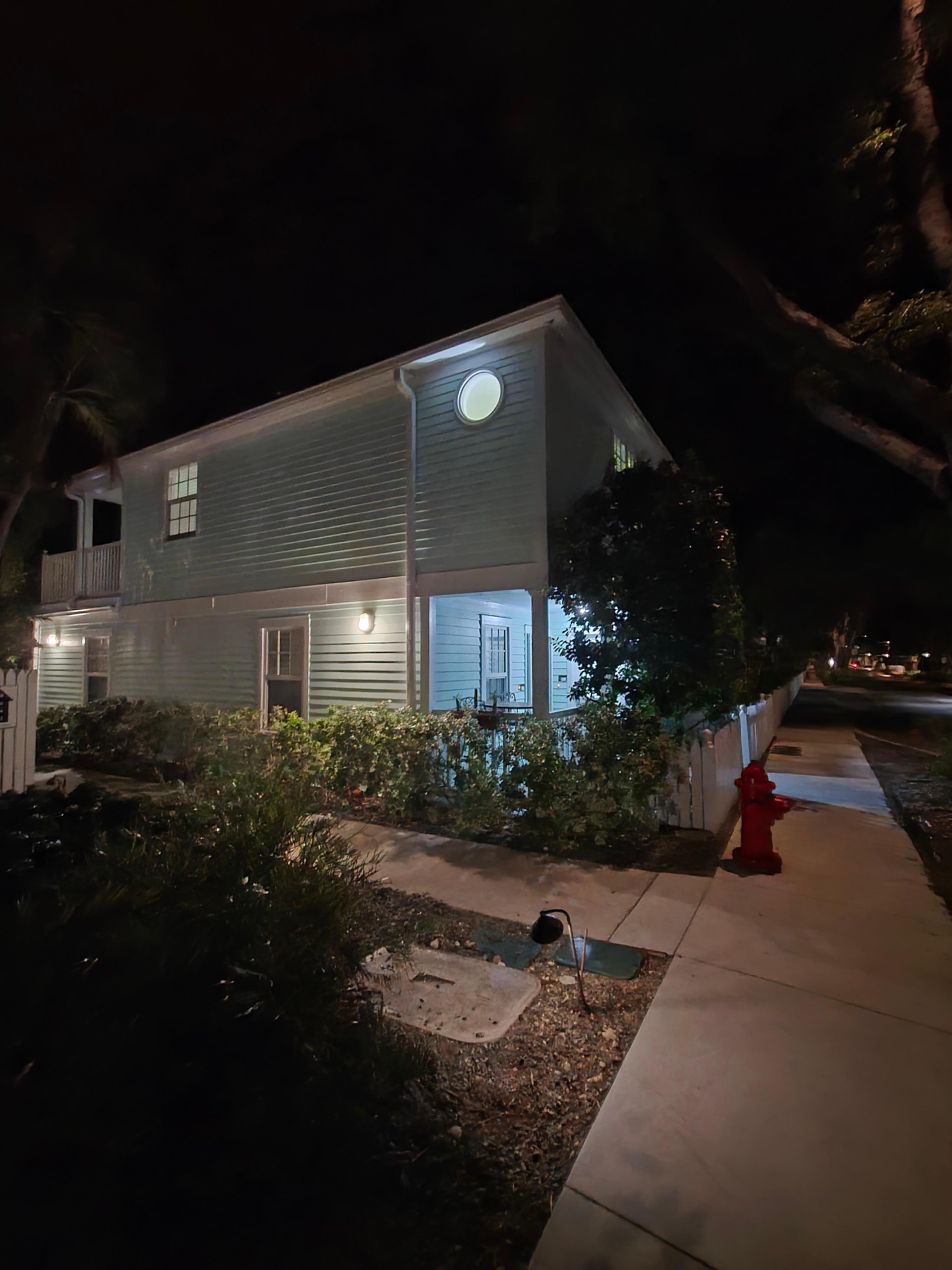 The outside of our condo.