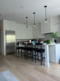 Main floor large updated, kitchen with modest sitting area