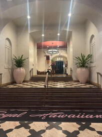 Dramatic entry point, with convenient valet service