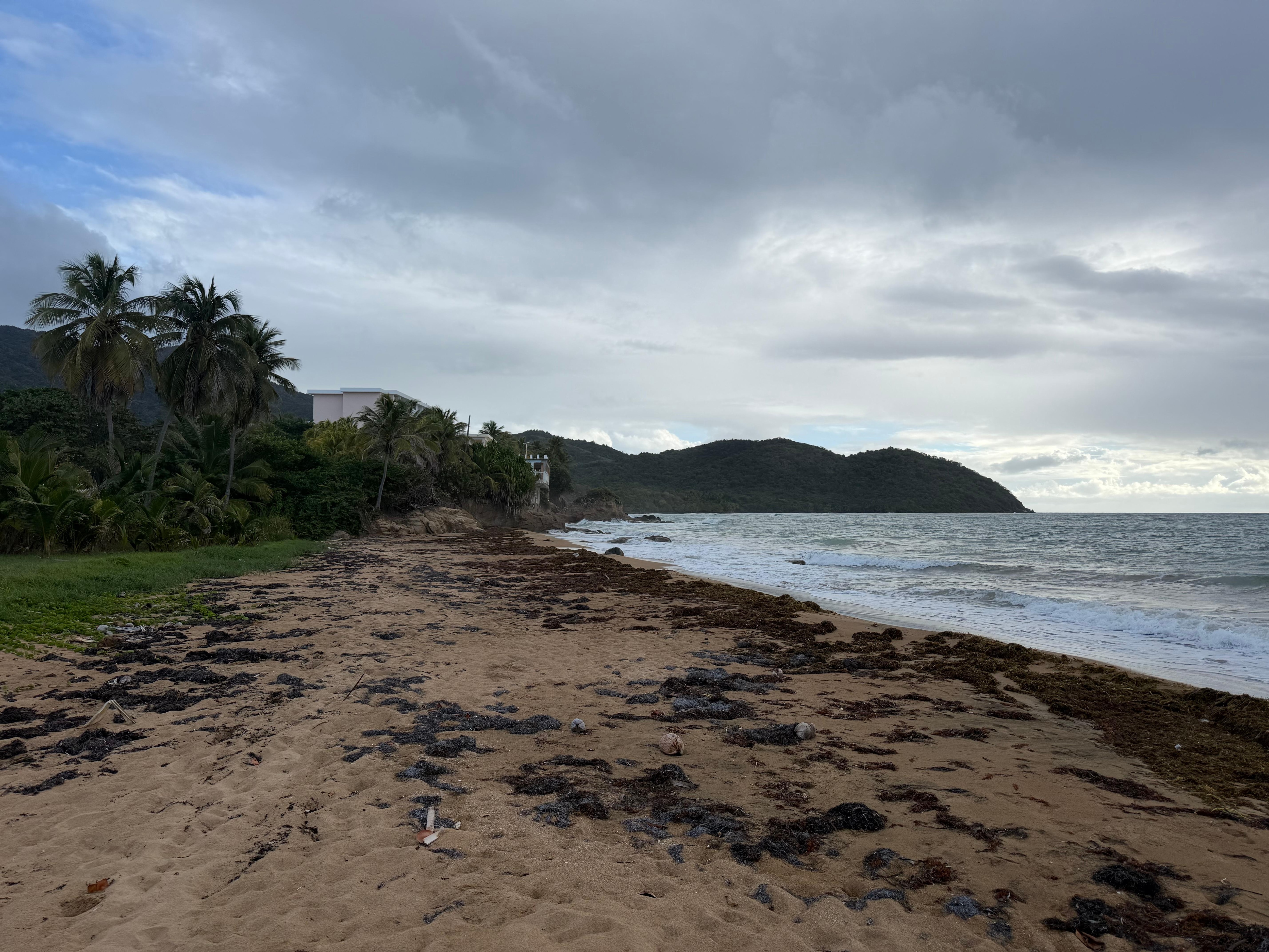 Beach was beautiful but cannot swim and dirt beach