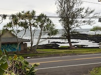 Beach across the street.