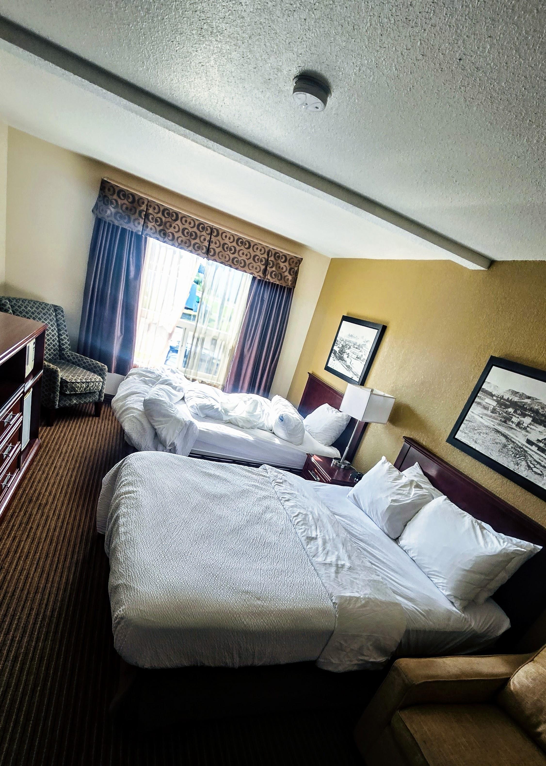 condition of the room when first checked in.