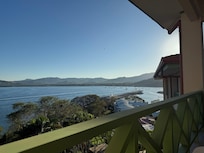 View from balcony - sunset