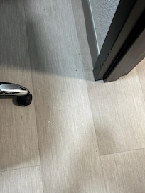 dirty floor