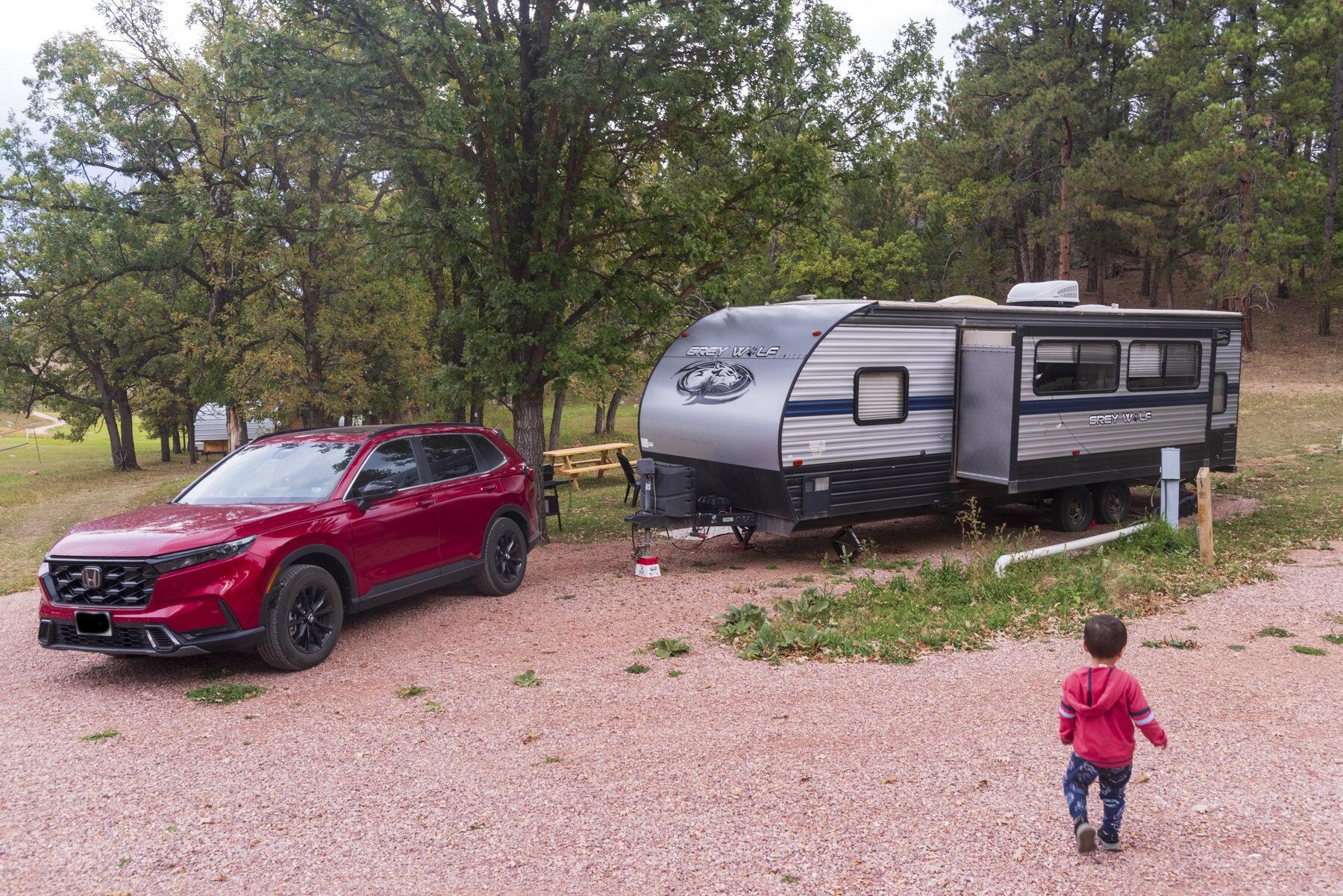 External view of the camper