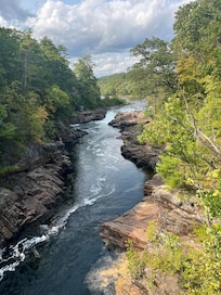 One town over Edinburgh