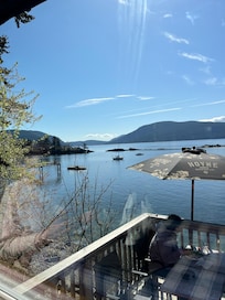 View from the fish and chips place across the street.