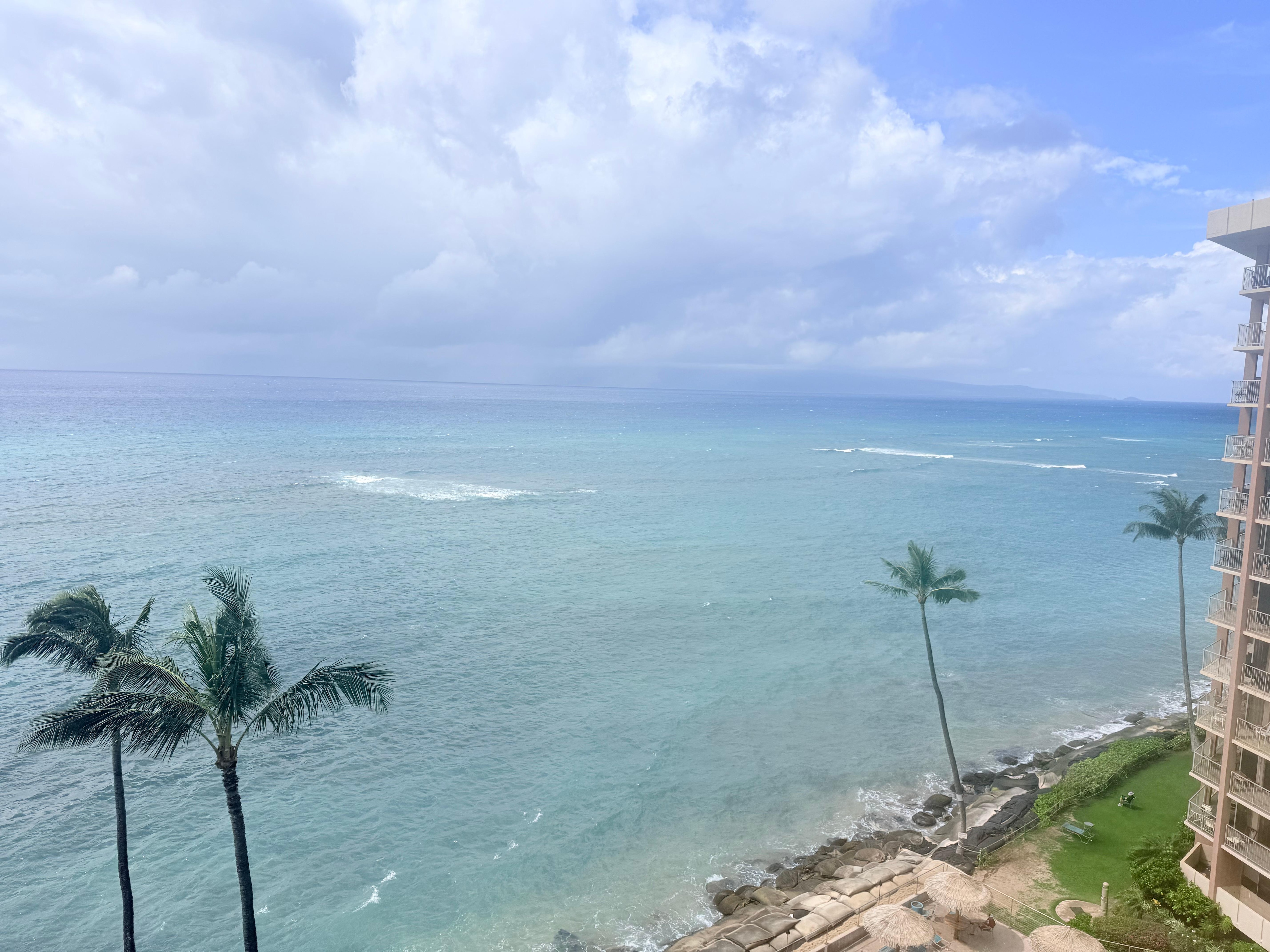 View from the main lanai