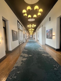 2nd floor Olmsted Wing hallway.