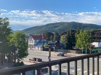 My morning view from the balcony...